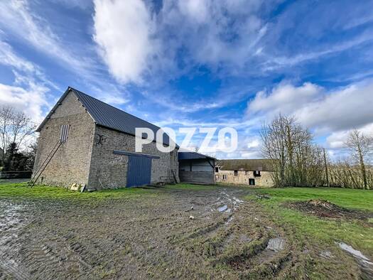 Maison à vendre 66 000 € 1 pièce 110 m² 4 300 m² de terrain Valdallière 14410