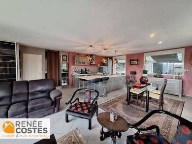 Maison en viager occupé Bouquet 54 100 € 4 pièces 3 chambres 114 m² 1 712 m² de terrain Andancette 26140