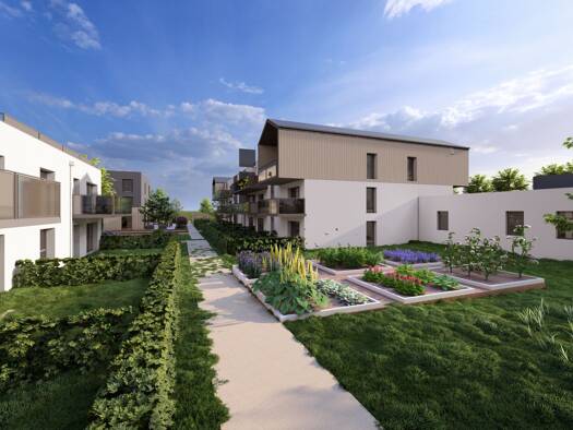 Appartement à vendre - neuf 228 500 € 3 pièces 2 chambres 64,6 m² Étage 2/2 Pouilly 57420