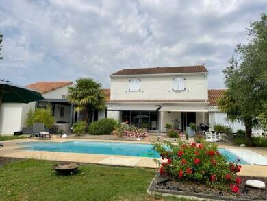 Villa à vendre 377 000 € 8 pièces 5 chambres 220 m² 1 178 m² de terrain Bonneuil-Matours 86210