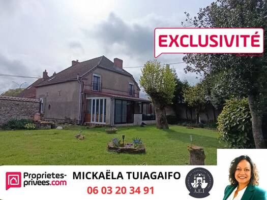 Maison à vendre 219 450 € 6 pièces 3 chambres 99 m² 2 375 m² de terrain Moeurs-Verdey 51120