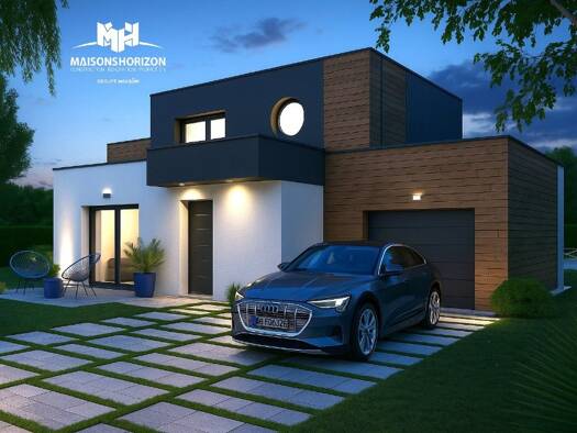 Terrain avec maison neuve à vendre 439 000 € 5 pièces 4 chambres 130 m² 450 m² de terrain Lorry-lès-Metz 57050