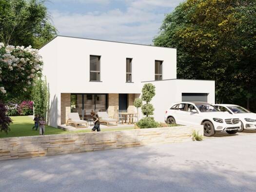 Terrain avec maison neuve à vendre 242 600 € 6 pièces 4 chambres 110 m² 797 m² de terrain Gourhel 56800