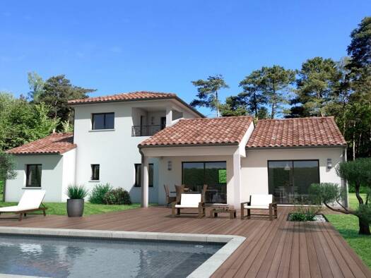 Terrain avec maison neuve à vendre 328 000 € 6 pièces 4 chambres 134 m² 960 m² de terrain Cambon-Lès-Lavaur 81470
