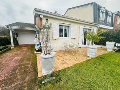 Maison de plain-pied à vendre 342 000 € 4 pièces 2 chambres 92 m² 460 m² de terrain La Villedieu Reaux Élancourt 78990