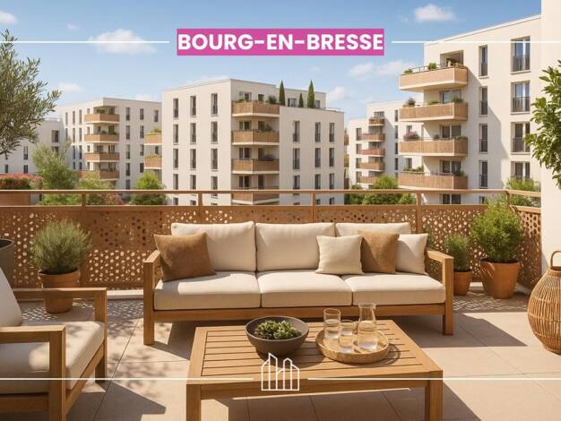 Appartement à vendre - neuf 161 767 € 2 pièces 42 m² Grande Reyssouze-Grand Challes Bourg-en-Bresse 01000