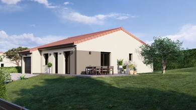 Terrain avec maison neuve à vendre 199 802 € Saint-Germain-Lembron 63340