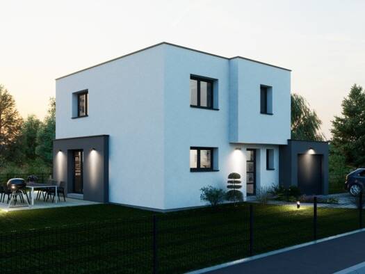Terrain avec maison neuve à vendre 598 800 € 5 pièces 3 chambres 100 m² 1 092 m² de terrain Kembs 68680