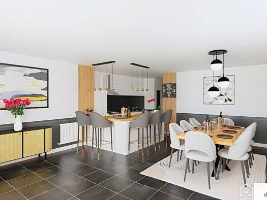 Appartement à vendre 179 000 € 4 pièces 3 chambres 99 m² RDC Montbrison 42600