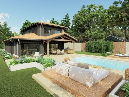 Terrain constructible à vendre 190 000 € 820 m² de terrain Parentis-en-Born 40160