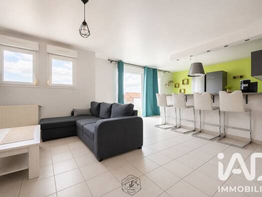 Appartement à vendre 170 000 € 3 pièces 2 chambres 67 m² 2 étages Routes de Metz Thionville (Ouest) Maizières-lès-Metz 57280