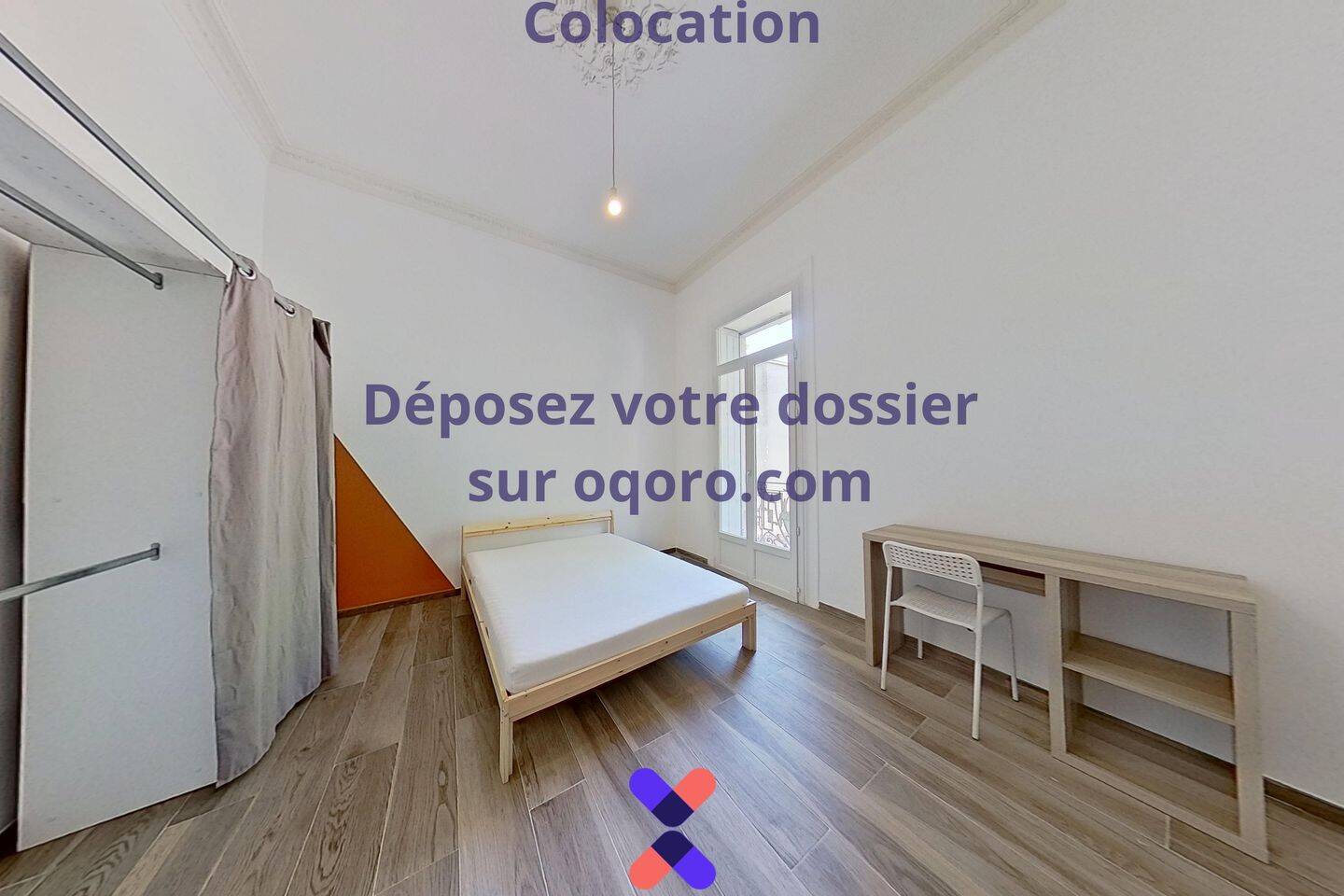 Chambre en colocation appartement meublé — 2