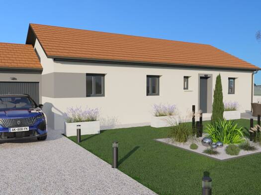 Terrain avec maison neuve à vendre 253 250 € 5 pièces 4 chambres 90 m² 644 m² de terrain Centre et Est Belley 01300