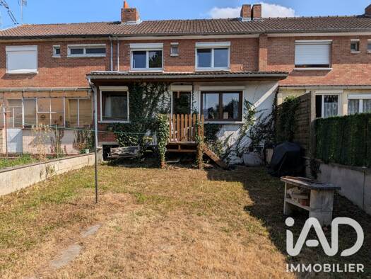 Maison à vendre 160 000 € 5 pièces 4 chambres 108 m² 96 m² de terrain Petit Paris Raismes 59590