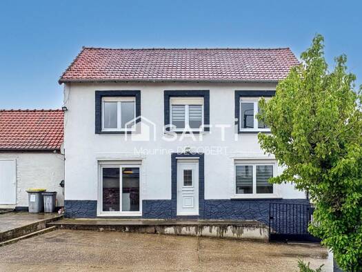 Maison à vendre 163 500 € 4 pièces 3 chambres 99 m² 2 547 m² de terrain Dennebrœucq 62560