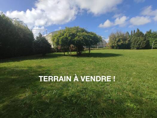 Terrain constructible viabilisé à vendre 59 900 € 634 m² de terrain Taule 29670