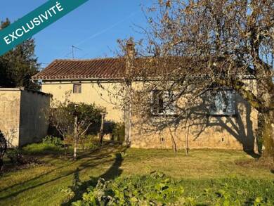 Maison de plain-pied à vendre 75 000 € 4 pièces 3 chambres 85 m² 638 m² de terrain Saint-Mathieu 87440