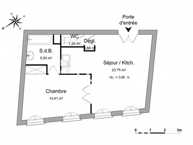 Maison à louer, 44m², AIX EN PROVENCE