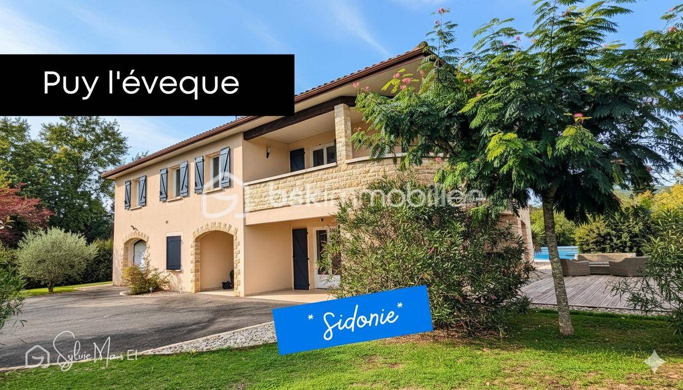 Maison à vendre, 220m², PUY L'EVEQUE
