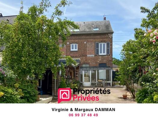 Maison à vendre 239 500 € 6 pièces 3 chambres 130 m² 676 m² de terrain Sud Ouest Saint-Pierre-lès-Elbeuf 76320