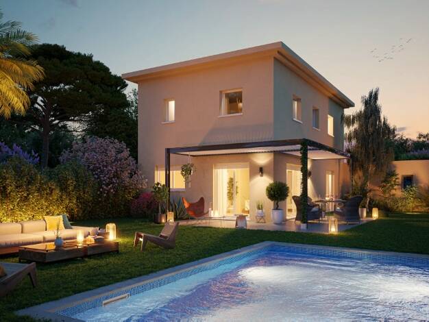 Villa à vendre - neuf 327 000 € 4 pièces 3 chambres 87 m² dès le 31/12/2026 Campagne Sénas 13560