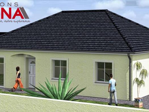 Terrain avec maison neuve à vendre 173 000 € 4 pièces 3 chambres 95 m² 890 m² de terrain Périphérie du Centre Ville Saint-Amand-Montrond 18200