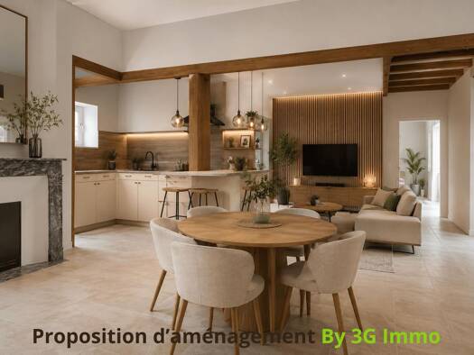 Appartement à vendre 147 000 € 5 pièces 4 chambres 152 m² Étage 1/2 Bourg-Charité Narbonne 11100