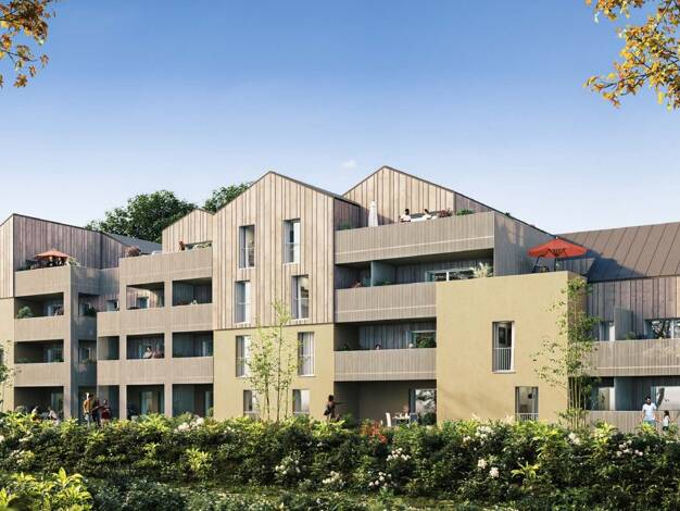 Appartement à vendre - neuf 225 000 € 3 pièces 2 chambres 62 m² RDC Nord Est Mordelles 35310