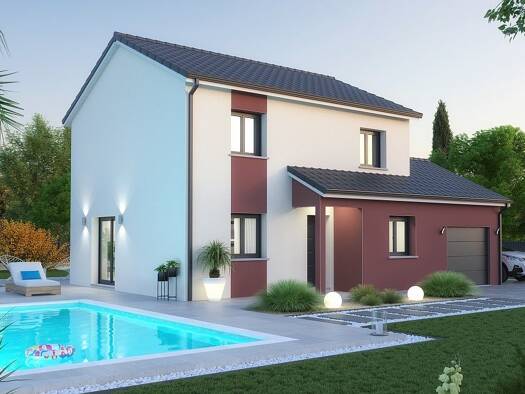Terrain avec maison neuve à vendre 275 000 € 5 pièces 3 chambres 110 m² 400 m² de terrain Thil 54880