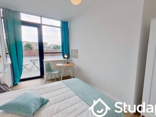 Studio à louer 905 € 1 pièce 4 chambres 33 m² 2ème étage Bac-Bécon-Flachat-Colombes Asnières-sur-Seine 92600
