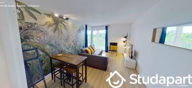 Appartement à louer 590 € 1 pièce 2 chambres 11 m² 5ème étage Château de Thouars Talence 33400