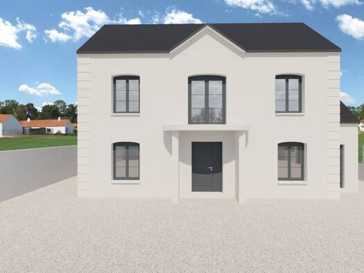 Terrain avec maison neuve à vendre 515 000 € 4 pièces 5 chambres 110 m² 518 m² de terrain Val d'Argent Sud Argenteuil 95100