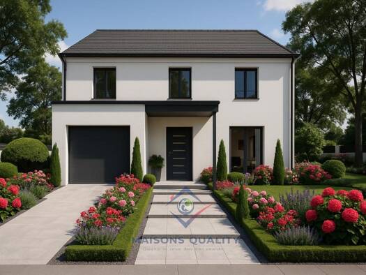 Terrain avec maison neuve à vendre 231 000 € 4 pièces 3 chambres 100 m² 615 m² de terrain Itteville 91760