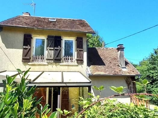 Maison à vendre 77 000 € 3 pièces 2 chambres 75 m² 361 m² de terrain Coussac-Bonneval 87500