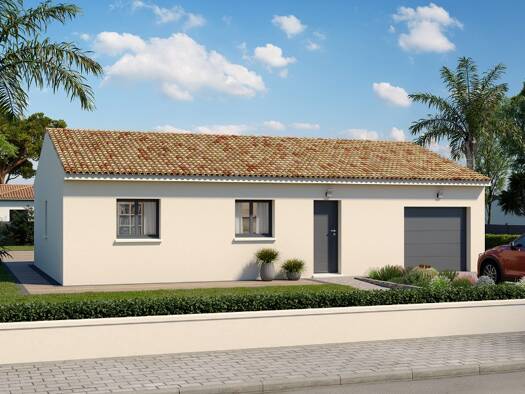 Terrain avec maison neuve à vendre 275 000 € 4 pièces 3 chambres 85 m² 810 m² de terrain Le Castéra 31530