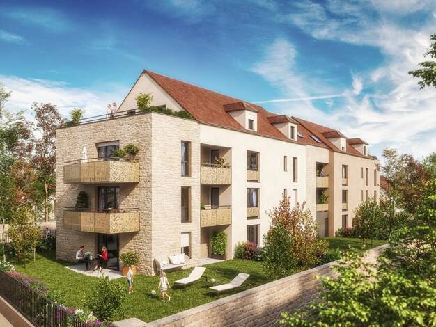 Appartement à vendre - neuf 306 829 € 4 pièces 3 chambres 84 m² 3 étages Petit Dammarie-Croix Saint Jacques Dammarie-les-Lys 77190