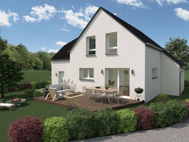 Terrain avec maison neuve à vendre 493 000 € 6 pièces 4 chambres 115 m² 1 009 m² de terrain Oberhoffen-sur-Moder 67240