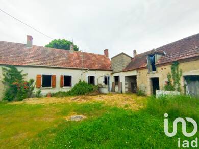 Maison de plain-pied à vendre 35 000 € 4 pièces 2 chambres 80 m² 1 399 m² de terrain Audes 03190