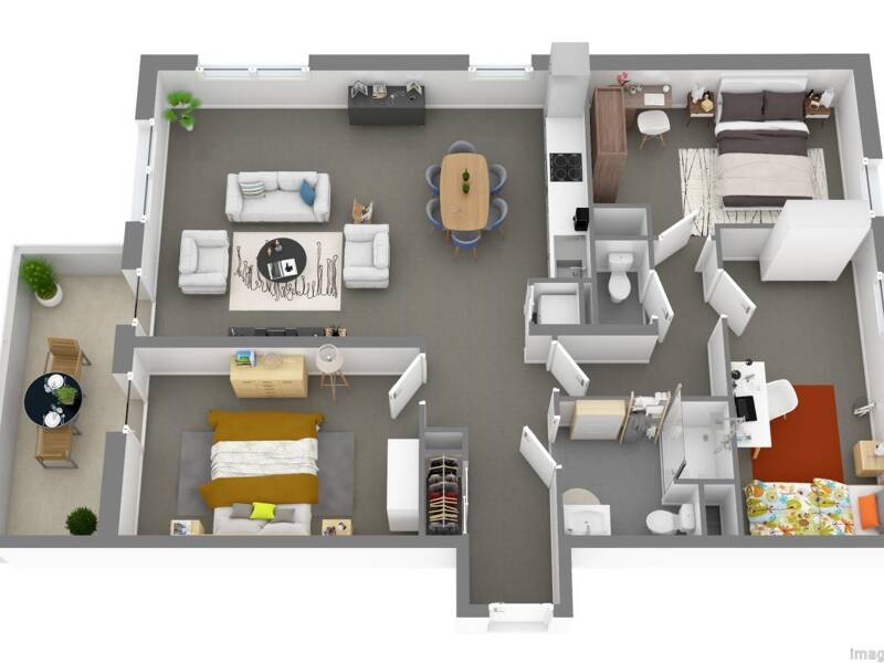 Maison à louer, 85m², POITIERS