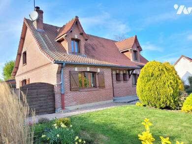 Maison à vendre 278 000 € 7 pièces 4 chambres 1 740 m² de terrain Rocquigny 62450