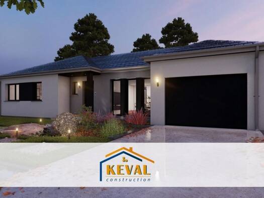 Terrain avec maison neuve à vendre 205 700 € 4 pièces 3 chambres 80 m² 1 200 m² de terrain Saint-Louis 57820