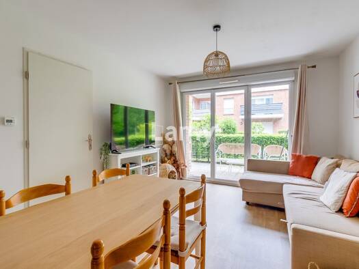 Appartement à vendre 119 000 € 2 pièces 1 chambre 39,1 m² RDC Lebas Fresnoy Lys-lez-Lannoy 59390
