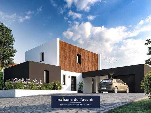 Terrain avec maison neuve à vendre 332 000 € 4 pièces 4 chambres 110 m² 458 m² de terrain Saint-Martin-des-Champs 29600