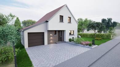 Terrain avec maison neuve à vendre 365 000 € Hangenbieten 67980