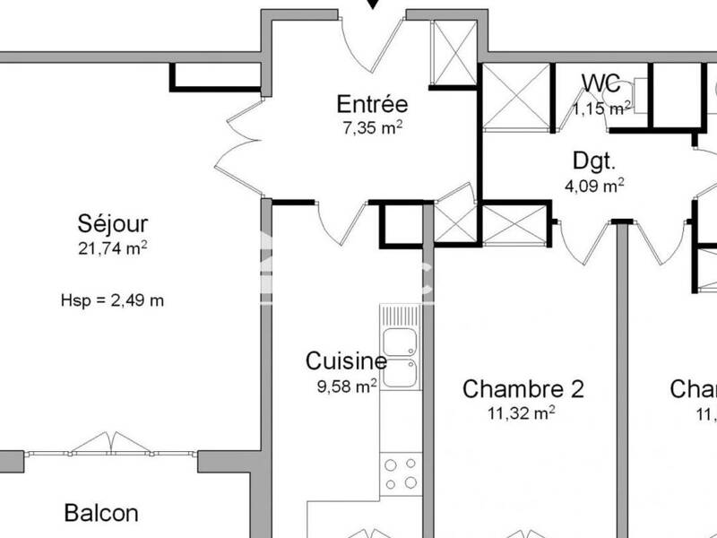 Maison à louer, 71m², RUEIL MALMAISON