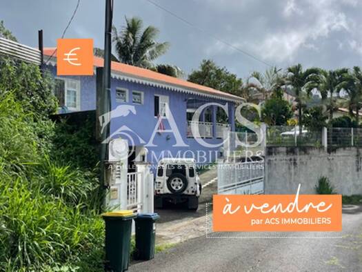 Maison à vendre 229 000 € 4 pièces 3 chambres 95 m² 430 m² de terrain Le Morne-Rouge 97260