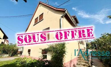 Maison à vendre 250 000 € 4 pièces 2 chambres 77 m² 208 m² de terrain Ingersheim 68040