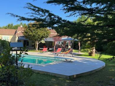 Maison de plain-pied à vendre 585 000 € 5 pièces 4 chambres 220 m² 2 100 m² de terrain St Andre de Sangonis 34725