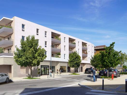 Appartement à louer - Première occupation 620 € 2 pièces 1 chambre 40,5 m² Étage 1/4 Centre-Saint Bonnet-Muissiat Villefontaine 38090