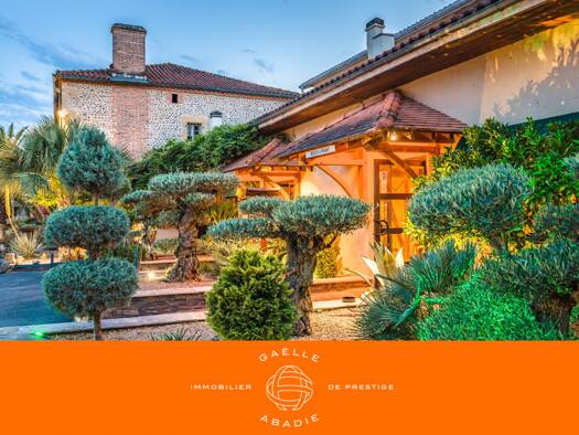 Hôtel particulier à vendre 2 000 000 € 20 pièces 20 chambres 1 613 m² 10 000 m² de terrain Ségos 32400